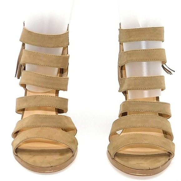 Just Fab Strappy Block Heel Sandal - Picture 5 of 11
